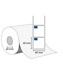 1402-0172 Etiketten auf Rolle 40x40/40 mm