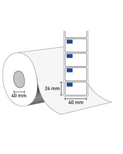 1402-0180 Etiketten auf Rolle 40x24/40 mm