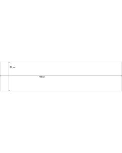 Fußbodenaufkleber blanko 215x900 mm