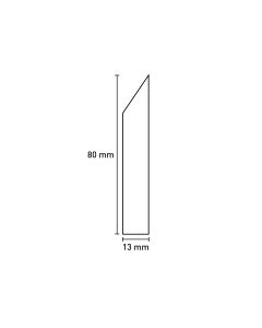 Bild Stecketiketten Handbeschriftung weiß, 13x80 mm