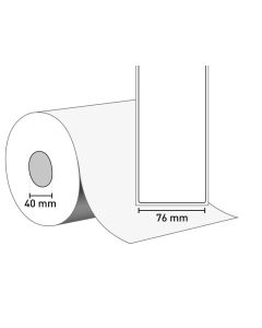 Etiketten auf Rolle 76 mm x 29 m