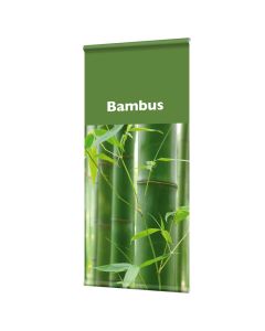 Banner " Bambus" mit Hohlsaum