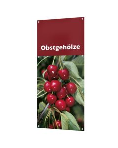 Banner "Obstgehölze" mit Ösen