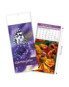 Postkartenkalender Gartenjahr