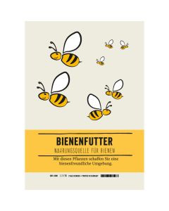 Sortenschild A5, Bienenfutter