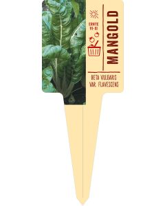 Beta vulgaris var. flavescens, Bildstecketikett VS: