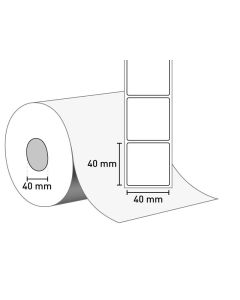 1402-0173 Etiketten auf Rolle 40x40/40 mm