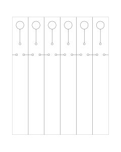 Bild Schlaufenetikett 255x35 OP