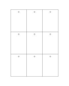 Hängeetikett 70 x 99 mm