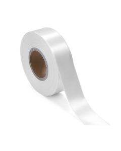 Satinband 25 mm schneeweiß