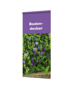 Banner "Bodendecker" mit Hohlsaum