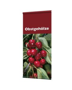 Banner "Obstgeh&ouml;lze" mit Hohlsaum