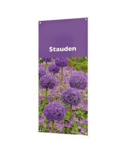 Banner "Stauden" mit &Ouml;sen
