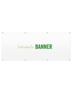 Banner "individuell" mit Ösen