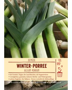 Sortenschild, allium porrum