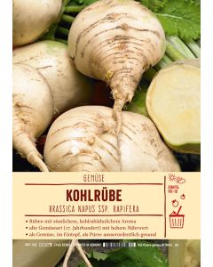Sortenschild, Brassica napus ssp. rapifera