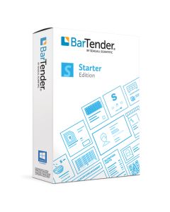 Seagull Bartender Starter 11.11, Workstation Lizenz (unbegrenzte Druckeranzahl), Dauerlizenz, 5 Jahre Herstellersupport