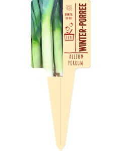 Allium porrum, Bildstecketikett VS