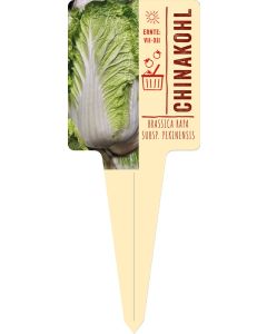 Brassica rapa ssp. chinensis, Bildstecketikett VS: