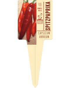 Capsicum annuum, Bildstecketikett VS
