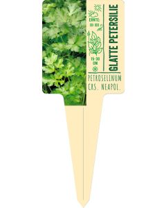 Petroselinum crispum var. neapolitanum, Bildstecketikett VS