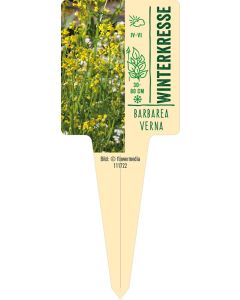 Barbarea verna, Bildstecketikett VS: