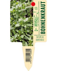 Saturejahortensis, Bildstecketikett VS: