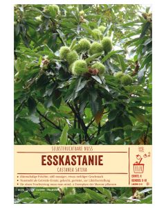 Sortenschild, Castanea sativa