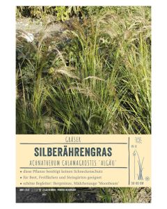Sortenschild, Achnatherum calamagrostis 'Algäu'