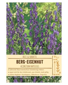 Sortenschild, Aconitum napellus