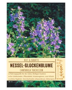 Sortenschild, Campanula trachelium