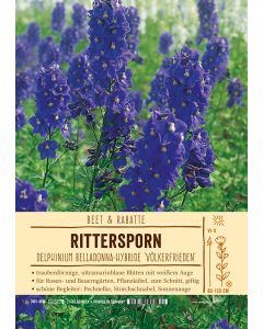 Sortenschild, Delphinium Bellad. 'V?lkerfrieden'