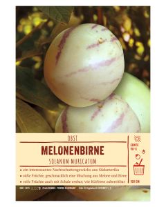 Sortenschild, Solanum muricatum