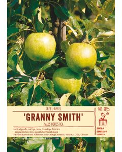 Sortenschild, Malus domestica 'Granny Smith'