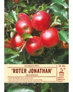 Sortenschild, Malus domestica 'Roter Jonathan'