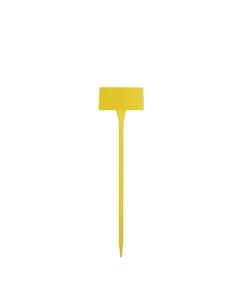 standetikett 10x6x38 cm, gelb