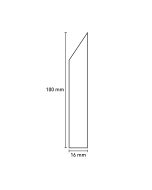 Bild Stecketiketten Handbeschriftung weiß, 16x100 mm