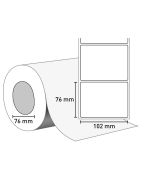 Etiketten auf Rolle 102 x 76 mm