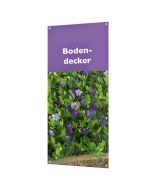 Banner "Bodendecker" mit Hohlsaum