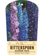 Bildstabetikett, Delphinium Pacific-Hybriden VS