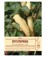 Sortenschild, Capsicum annuum 'Feher'