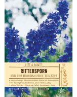 Sortenschild, Delphinium Belladonna-Hybride 'Bellamosum'
