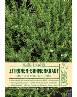 Sortenschild, Satureja montana var. citrata