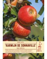 Sortenschild, Malus domestica 'Karmijn de Sonnaville'