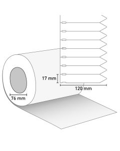 Bild Stecketikett 120x17 PVC farbig ohne Preisabriss