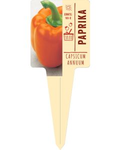 Capsicum annuum, Bildstecketikett VS