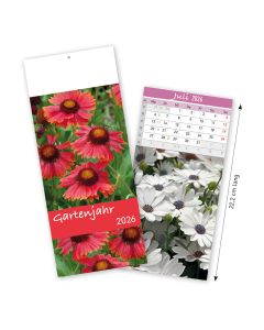 Postkartenkalender 'Gartenjahr 2026'